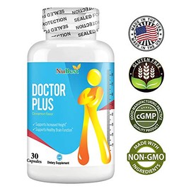 Doctor Plus – píldoras de crecimiento de altura máxima natural para aumentar la altura de la píldora, píldoras de crecimiento de suplemento con calcio