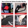 Simpson Cleaning 80165 Universal 15" Steel Pressure Washer Surface Cleaner