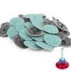 2 inch 24 Grit Zirconia Quick Change Roll-On Type Abrasive