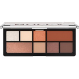 Catrice The Hot Mocca Eyeshadow Palette, Brown, 8 Brown Tones, Shimmering, Metallic, Matt, Vegan, No Microplastic Particles, Nanoparticles Free, No Perfume, Pack of 1 (9 g)