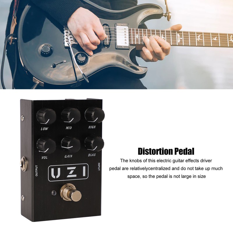 Electric Guitar Effects Drive Pedal Effector Simulating Guitar Distortion and