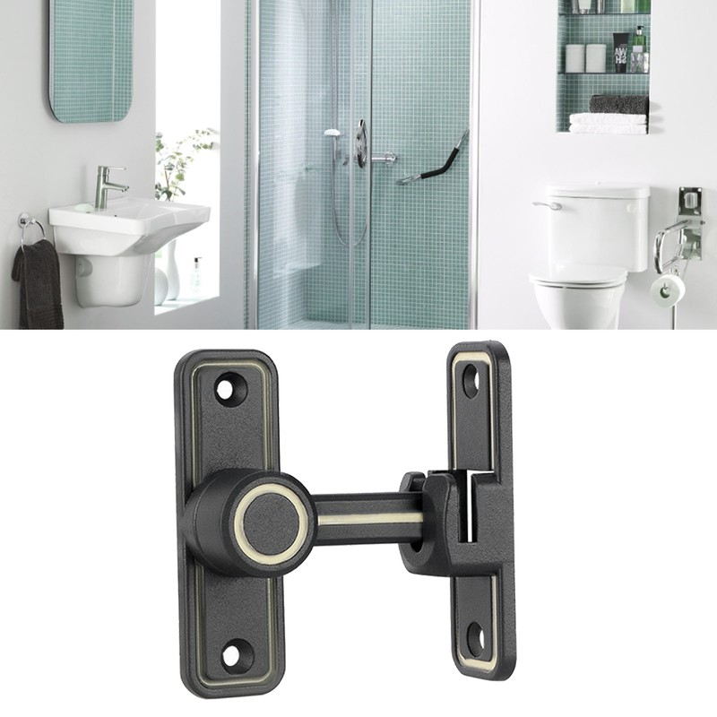 Sliding Door Bolt Luminous Prevent Theft Safe Stainless Steel 90