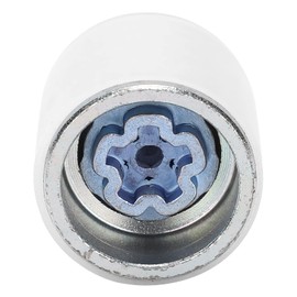 Tire Anti Theft Screw Socket, Iron Car Tire AntiTheft Screw Removal Key Disassembly Tool E Model Fit for A4L A6L