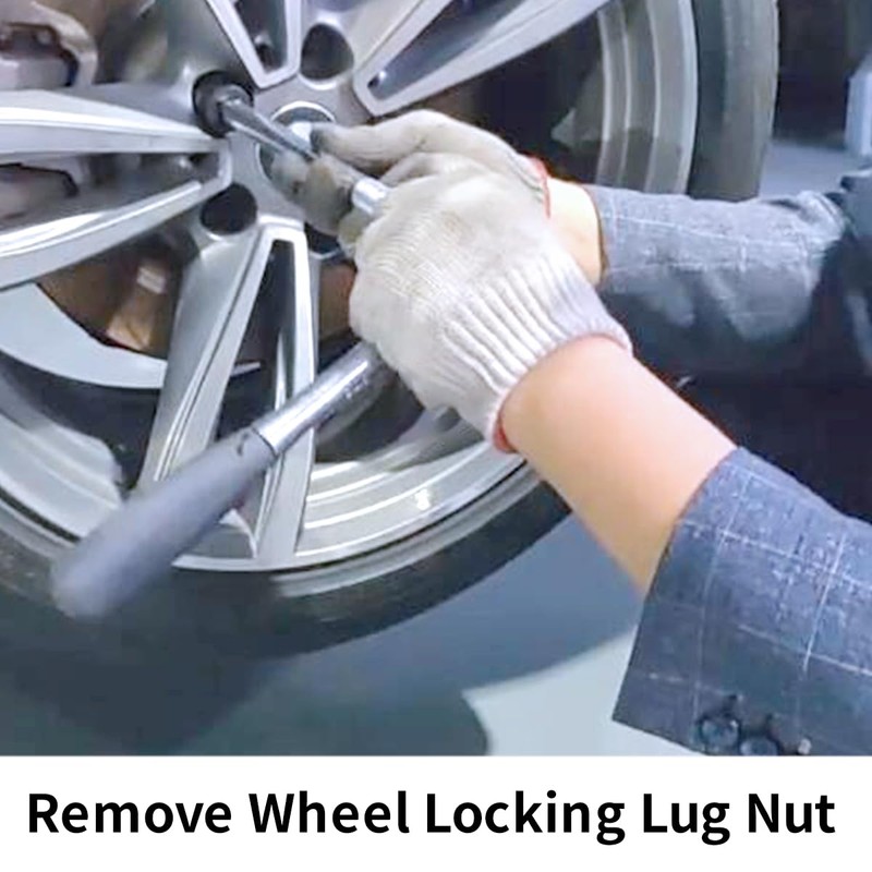 DPTOOL Lug Nut Remover Socket Set, Wheel Locking Stripped Nut