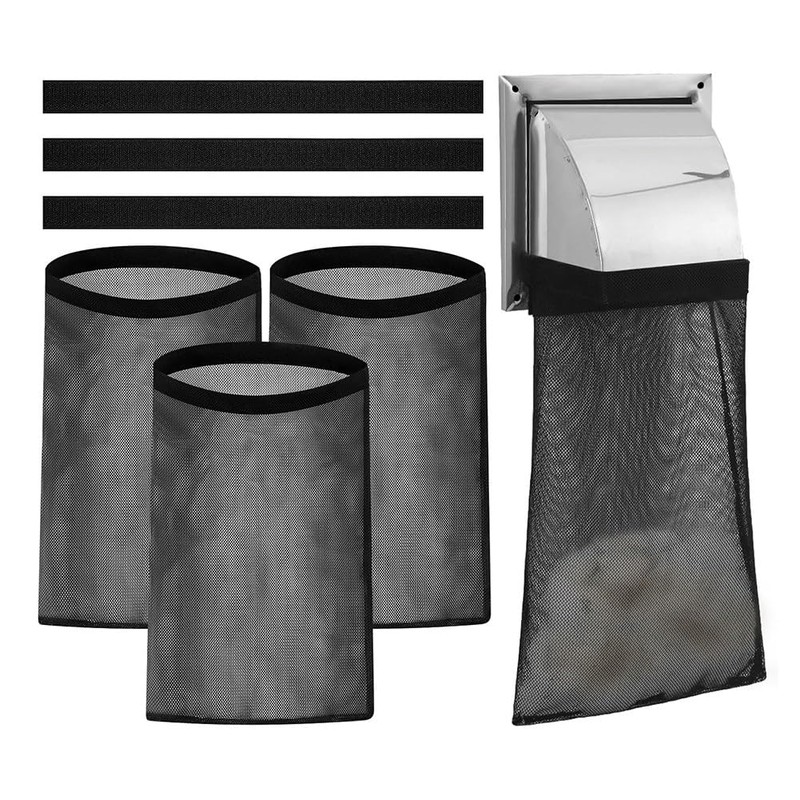 Snblzhef 3Pcs Dryer Vent Lint Dust Bag Lint Trap Catcher