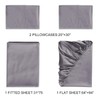 URZGU Cot Sheets 31" x 75", 4 Piece Cot Sheet