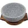 SUNRISE Natural Stone Bowl For Bibimbap and Soup (32 OZ)
