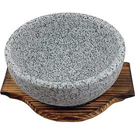 SUNRISE Natural Stone Bowl For Bibimbap and Soup (32 OZ)