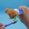 Funny Golden Retriever Puppy Poop Toothpaste Dispenser, Dog Toothpaste Topper,