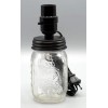 NoBrand DIY Mason Canning Fruit Jar Lamp Making Kit is