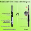 Cable de guitarra de 10 pies, paquete de 2 unidades,