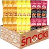 Nut Harvest, 3 Flavor Peanuts Variety Pack, Individual Bags (36