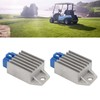 2PCs Golf Cart Voltage Regulartor 12V JF2‑81910‑01‑00 Replacement for G8
