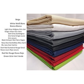 HomeDirectIE Extra Large Easy-Care Quality Rectangular Fabric Tablecloth Table Cover 140x240cm 55"x94"