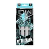 DW Piranha Steel Tip Darts, Precision Balanced, Accurate, and Durable