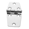 WOONEKY Heavy Duty Stainless Steel Grade Hinge for Boat Cabinet