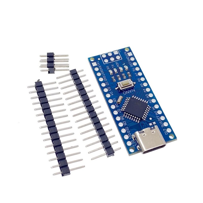 Robojax USB-C Nano V3.0 ATmega328 5V 16M Micro-Controller CH340G for