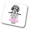 Cockapoo World's Best Mum Coaster Dog Mum Cockapoo Mum Friend