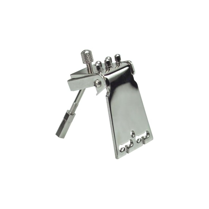 Golden Gate P-117 Old Waverly Style Banjo Tailpiece - Nickel