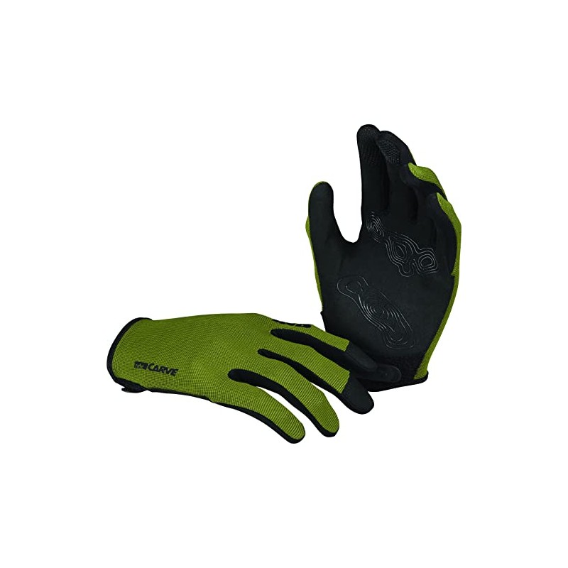 IXS Carve Digger Gloves Olive Size M
