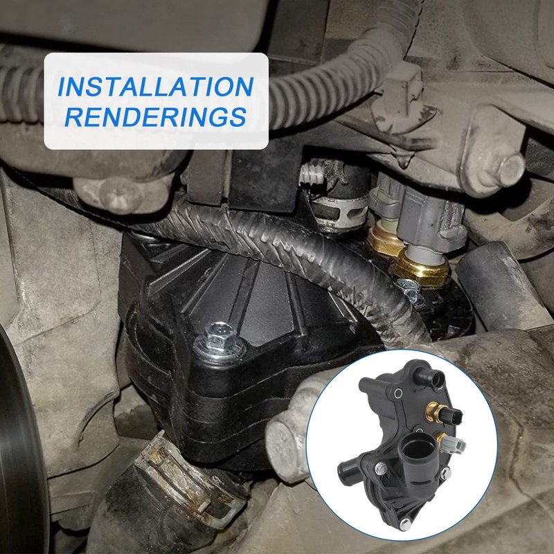 NUEVO Termostato Vivienda con sensores para Ford Explorer Mountaineer 4.0L