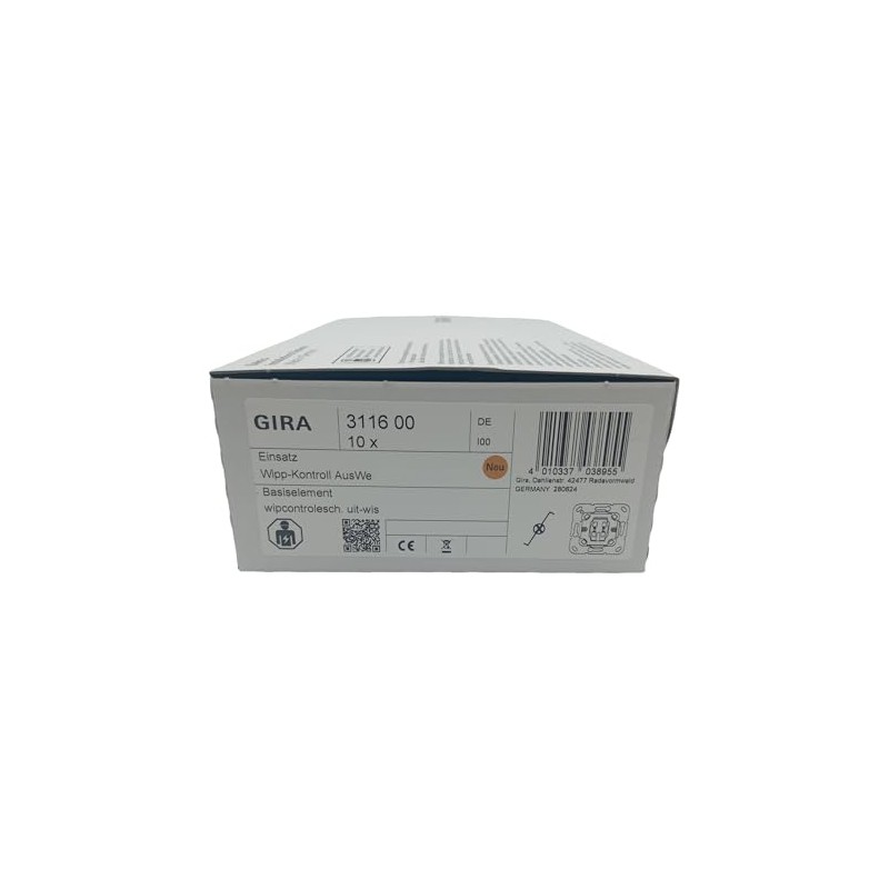 GIRA 311600 Control Toggle Switch