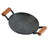 Aluminum Alloy Braiser Multifunction Induction Cooking Fry Pan with Dual