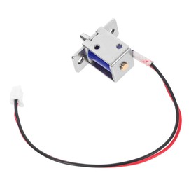 ABOOFAN Travel Micro Electric Solenoid Lock Magnetic Actuator for Cabinets Compact Design for Home Office Use Reliable Locking Mechanism for Enhanced Security