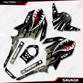 Factory EFX Woodland Savage Graphics kit fits Honda Grom 125 2013 2014 2015 2016 MSX125  1