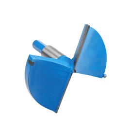 Utoolmart Forstner Drill Bit, 100mm Cemented Carbide Wood Cutter Tool, Hex Shank Woodworking Hole Saw Cutter, 80mm Length Woodworking Hole Boring Bit, Blue