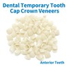 Dental Temporary Tooth Cap Crown Veneers Front Back Anterior and