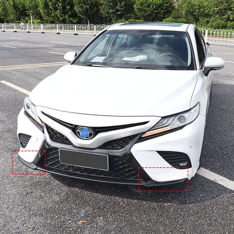 Xotic Tech Front Bumper Chin Spoiler Lip Splitter Corner Cover