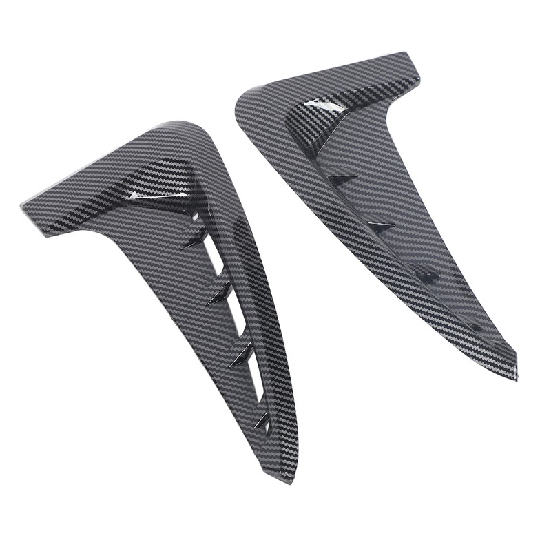 2PCS Car Front Side Air Vent Cover Decorative Gills Side