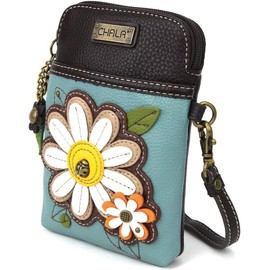 CHALA Crossbody Cell Phone Purse Women's Wristlet Handbags with Adjustable Strap, Margarita, Small