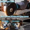20V Cordless Angle Grinder, 4" and 4-1/2" Electric Angle Grinder