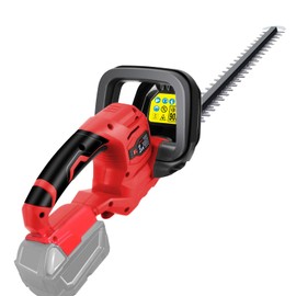Tronyan Hedge Trimmer Compatible with Milwaukee 18V Battery (Tool Only), Cordless Bush Trimmer with 1600RPM Brushless Motor, 22 Inches Steel Blade with 3/5'' Cutting Capacity (No Battery)