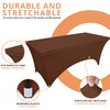 Utopia Kitchen Utopia Kitchen Spandex Tablecloth 2 Pack [6FT, Light