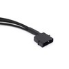 2 Pack Molex to 3 Pin or 4 Pin Fan