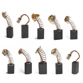 Pack of 40 Power Tool Carbon Brushes Replacement with 10 Sizes Can Be Realized Power Tool Carbon Brushes Replacement