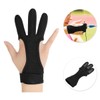 Coolrunner Archery Glove - Three Finger Leather Archery Protective Shooting
