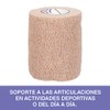 3M Nexcare, Coban Venda Autoadherente para Piel, Color Beige -