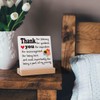 Thank You Gifts for Special People - Appreciation Plaque for