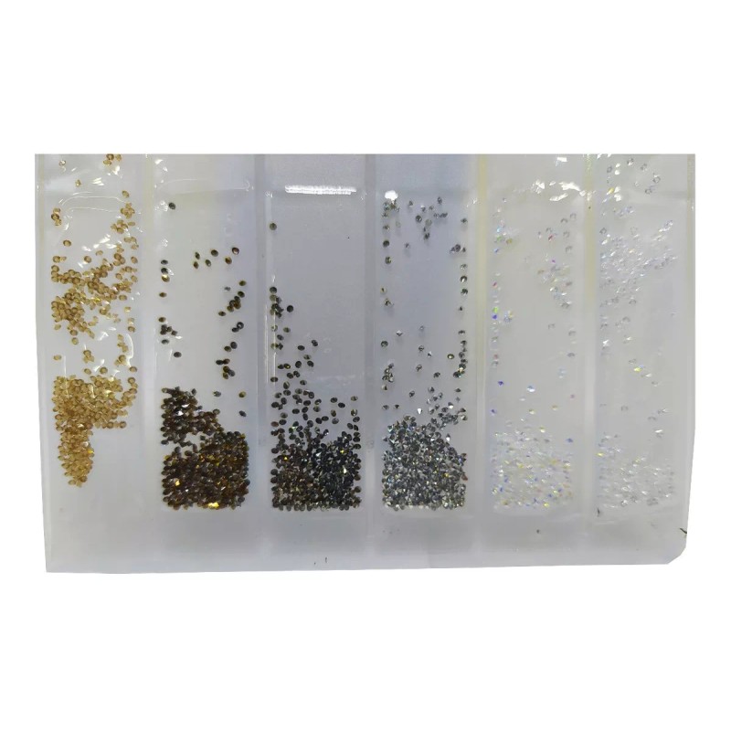 Fantasy Nails Cartera Cristal Pixie , Decoracion Para Uñas ,