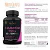 D-Mannose 1500 mg Health Food Supplement 120 Vegan Caplets, Helps