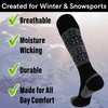 Pure Athlete Kids Alpaca Ski Socks – Warm Wool Ski