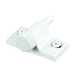 Defender Security U 9850 Lock, 1 in., Zamac Cast Housing w/Aluminum Bolt, White, Twist-In Action