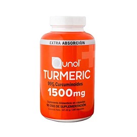 Turmeric 95% Curcuminoides 1500 Mg 180 Caps Qunol