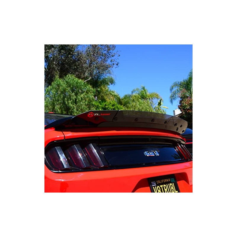 ZL1 Addons Mustang 15-23 Track Pack Wicker Bill - Black,