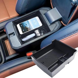 EDBETOS Maverick Console Tray Organizer For 2022 2023 2024 2025 Ford Maverick