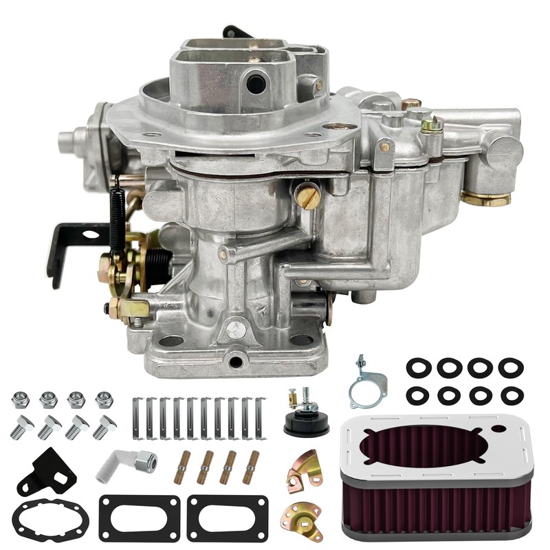 New Carburetor 2 Barrel with Air Cleaner Assembly for Weber